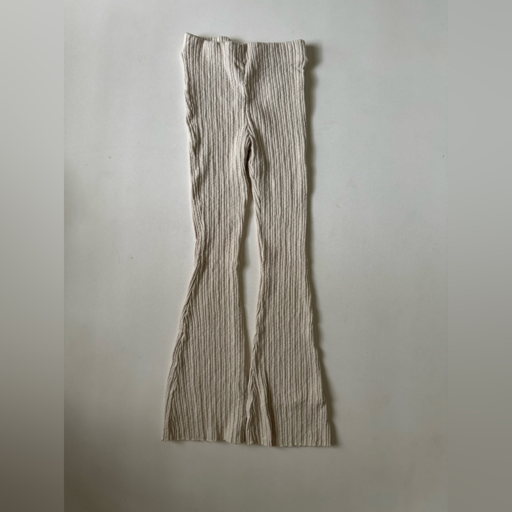 Small Tan Knitted Flare Urban Outfitters Legging